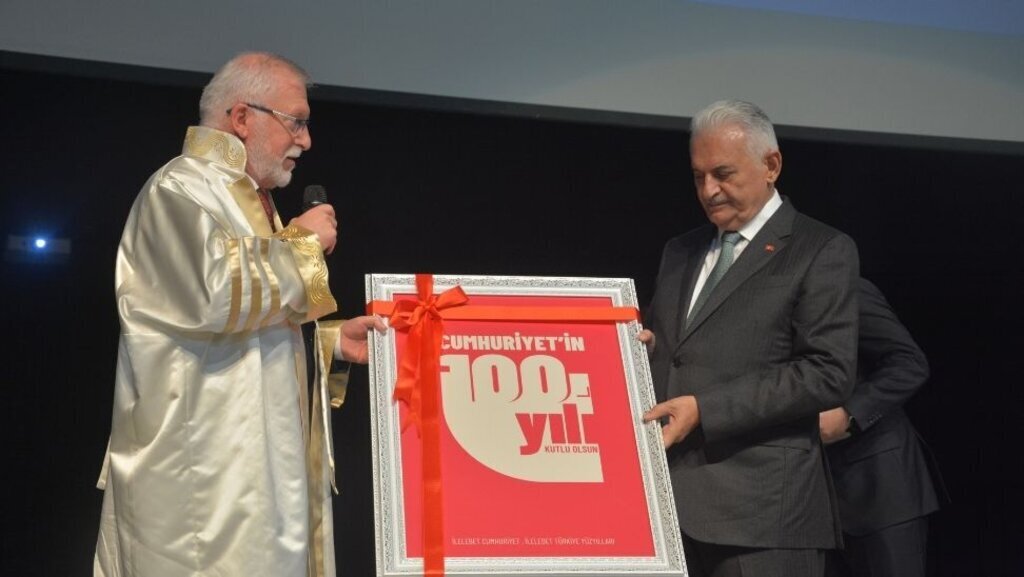 BAİBÜ Akademik Yılı Açılışına Binali Yıldırım katıldı