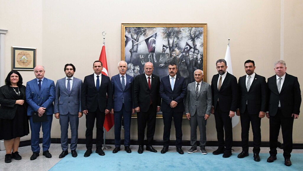Baran Başkanlığındaki ATO Heyeti, Milli Eğitim Bakanı Tekin’i Ziyaret Etti