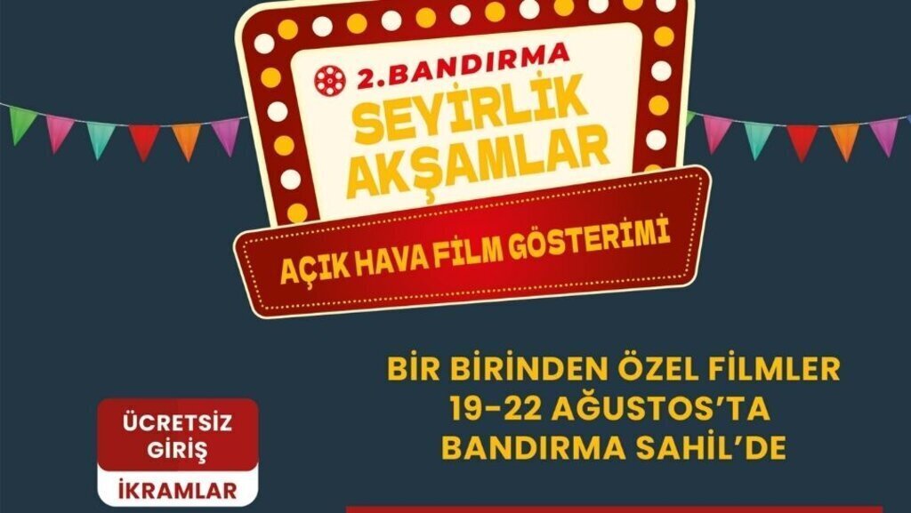 Büyükşehir, Bandırma’da Yeşilçam Rüzgârı