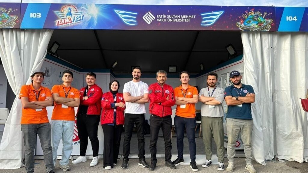 Fatih Sultan Mehmet Vakıf Üniversitesi TEKNOFEST’te Yerini Aldı