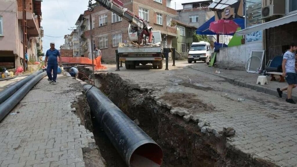 Ordu’nun Kanalizasyon Hatları Yenileniyor