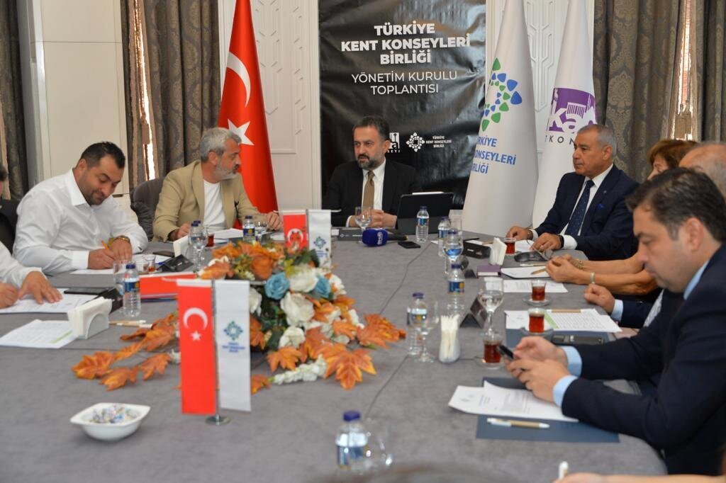 Türkiye Kent Konseyi Birliği Yönetim Kurulu Toplantısı Gerçekleşti