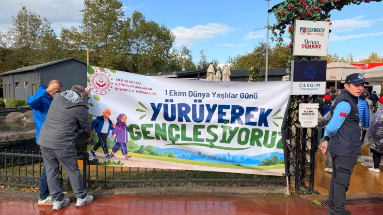 1 Ekim Dünya Yaşlılar Günü'nde 81 ilde eş zamanlı yürüyüş düzenlendi