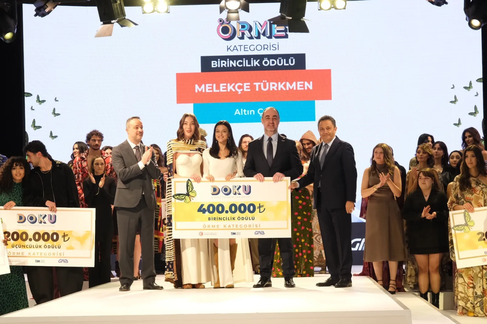 6'ncı Doku Kumaş Tasarım Yarışması'nda ödüller sahiplerini buldu