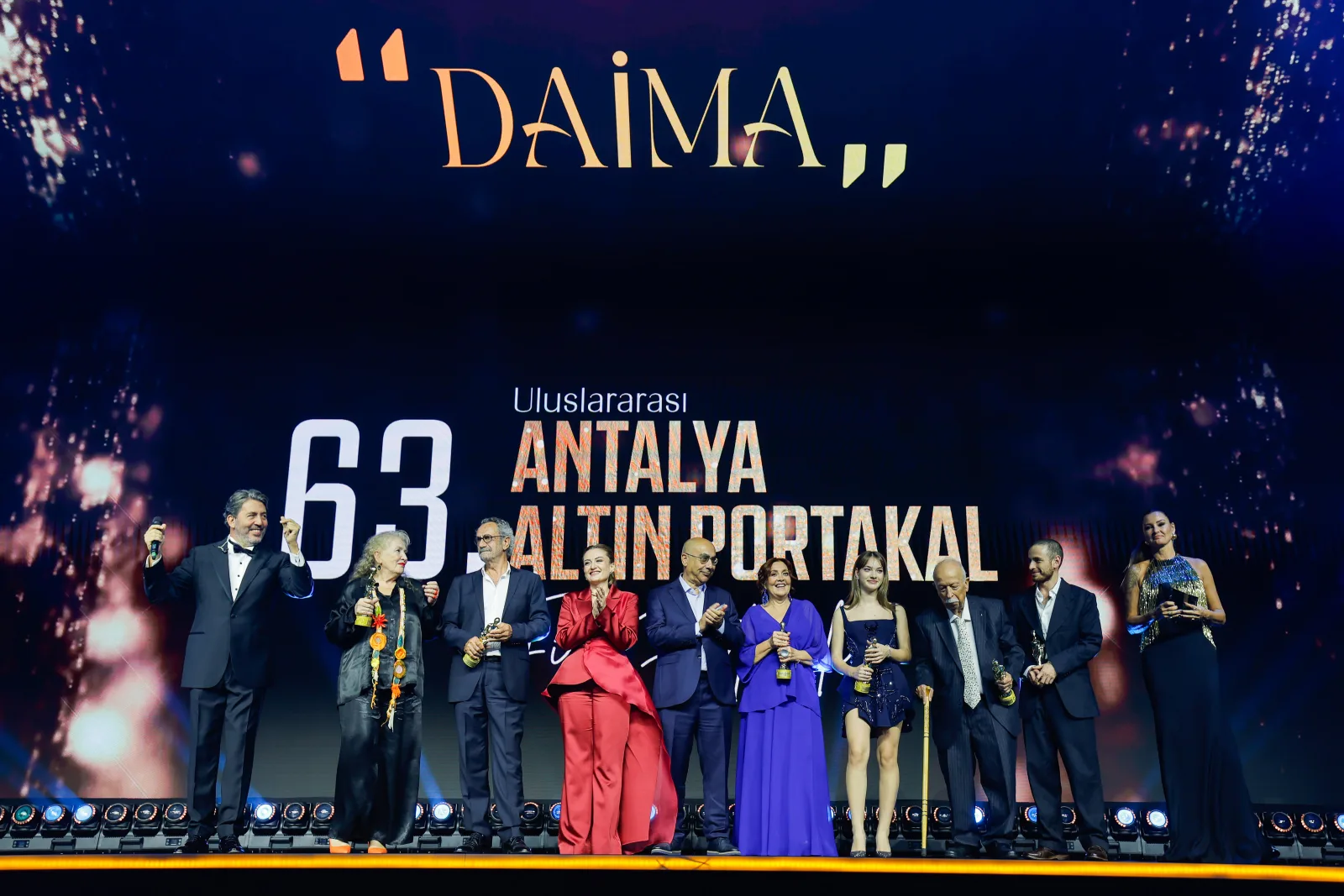 63'üncü Antalya Altın Portakal Film Festivali'nde açılış töreni