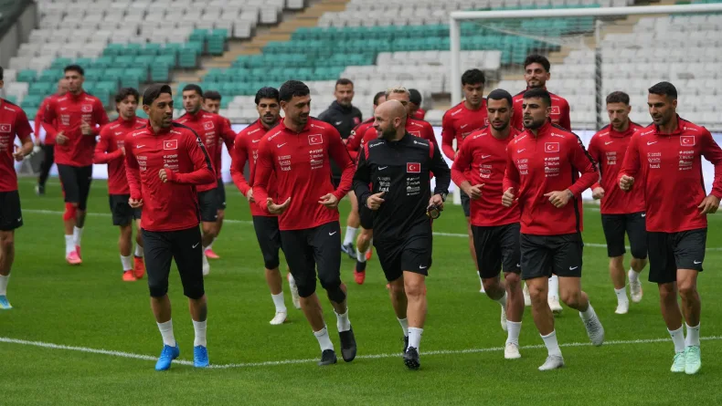 A Milli Futbol Takımı, İtalya maçına hazır