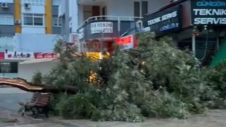 Adana'da sağanak; yollar göle döndü (2)