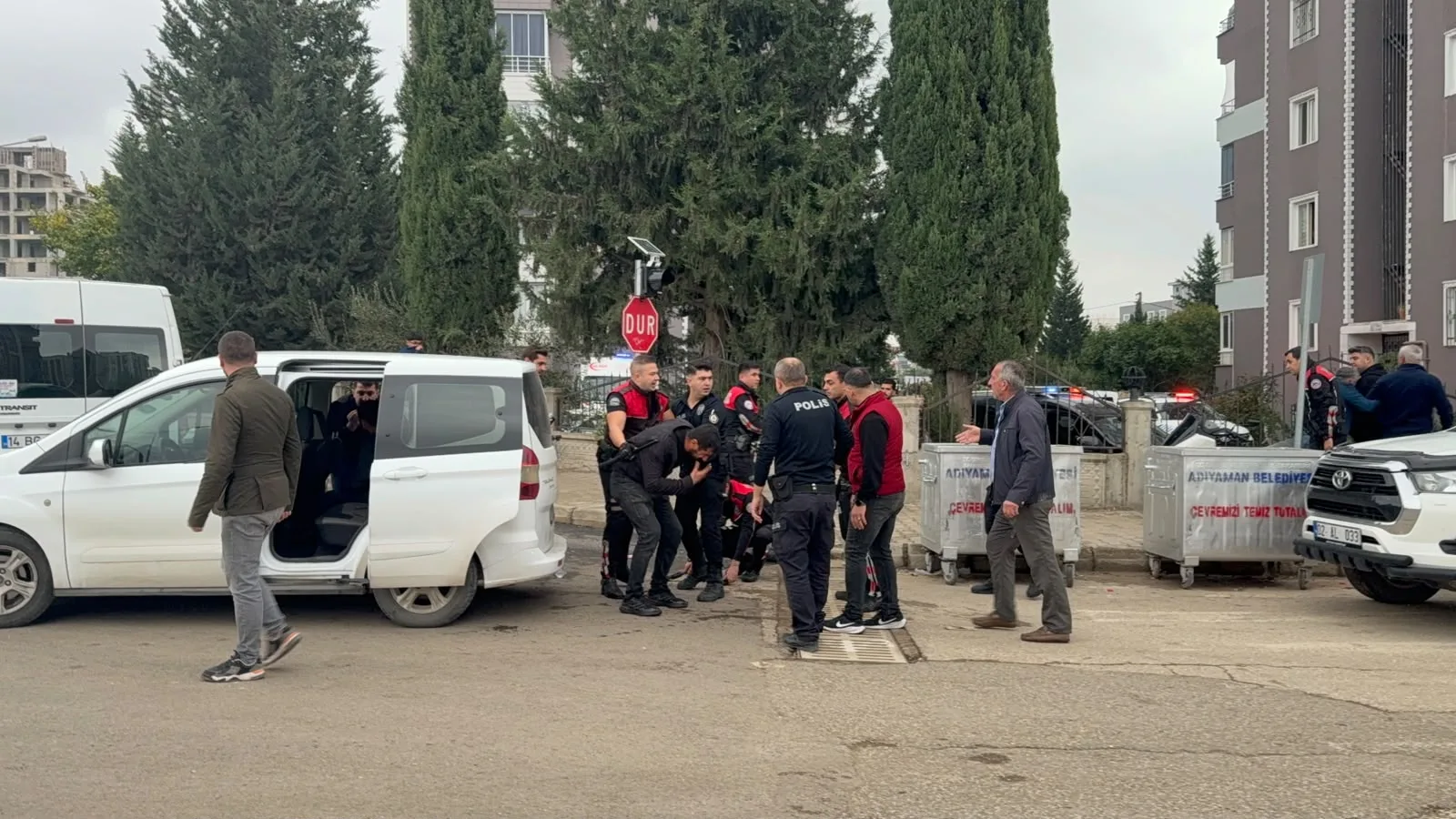 Adıyaman’da site içinde kavga: 1 yaralı 5 gözaltı​