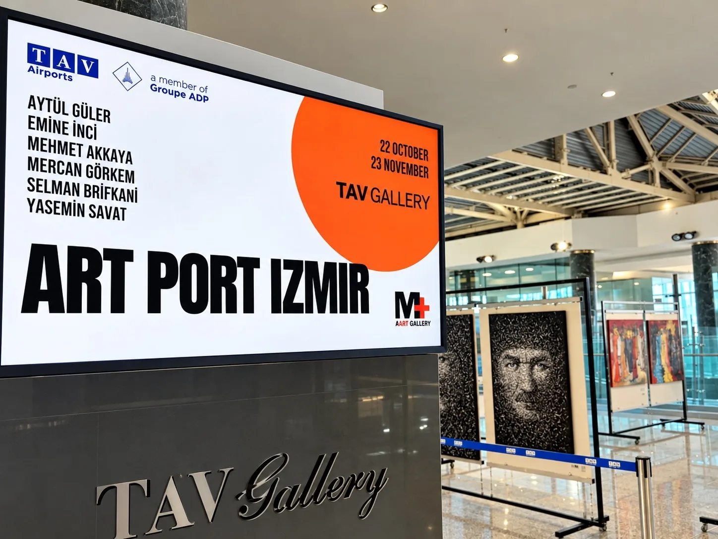 Adnan Menderes Havalimanı’nda ‘Art Port İzmir’ sergisi