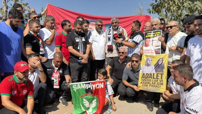 Amed Sportif Faaliyetler ve Beşiktaş taraftarlarından Rojin Kabaiş'in mezarına ziyaret