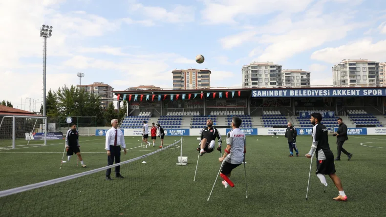 Ampute Futbol Milli Takımı dünya kupası için kamp çalışmalarını sürdürüyor