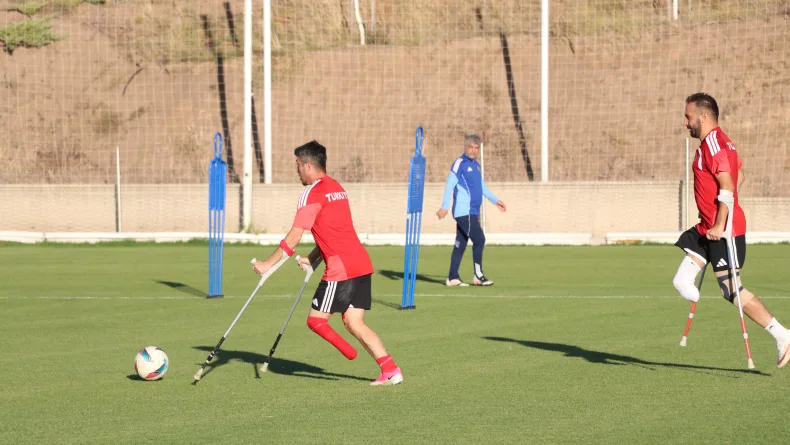 Ampute Futbol Takımı, Dünya Kupası öncesi Erciyes kampının 2'nci etabına başladı