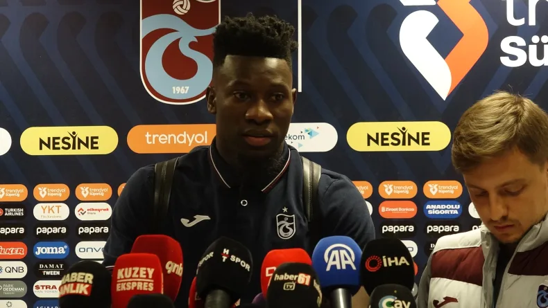 Andre Onana: Doğru istikamette ilerlediğimizi düşünüyorum