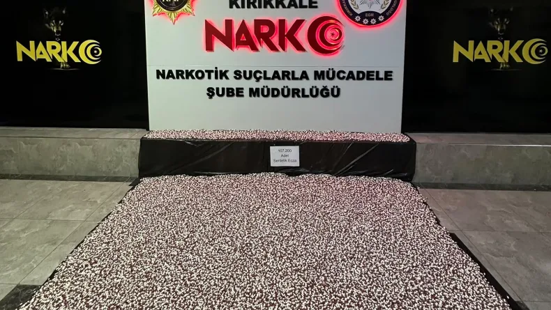 Ankara'da 107 bin 200 sentetik hap ele geçirildi: 6 tutuklama