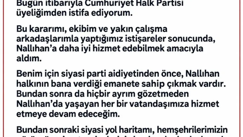 Ankara'da 8 ilçe belediye başkanı CHP'den istifa etti (3)