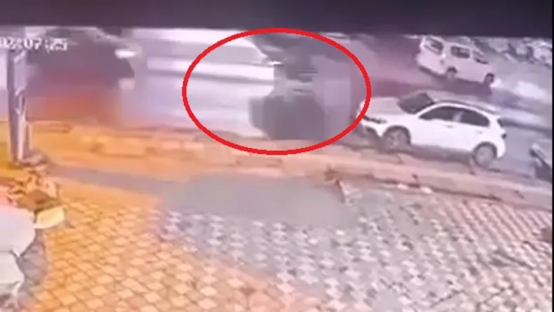 Ankara'da bir kişinin öldüğü motosiklet kazasının görüntüleri ortaya çıktı