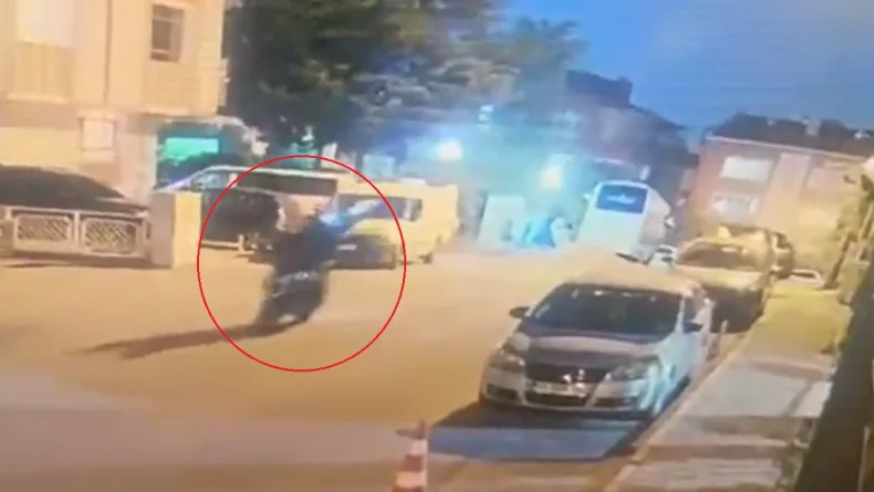 Ankara'da inşaat firmasına silahlı saldırı kamerada