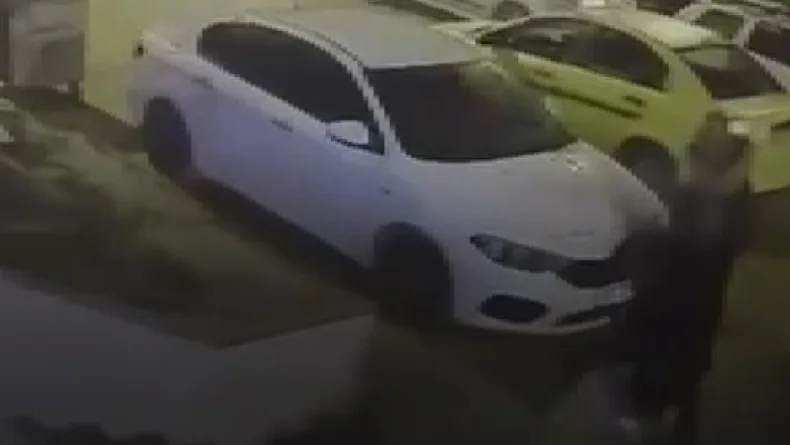 Ankara’da taksici, evine bıraktığı müşteriyi vurdu: O anlar kamerada