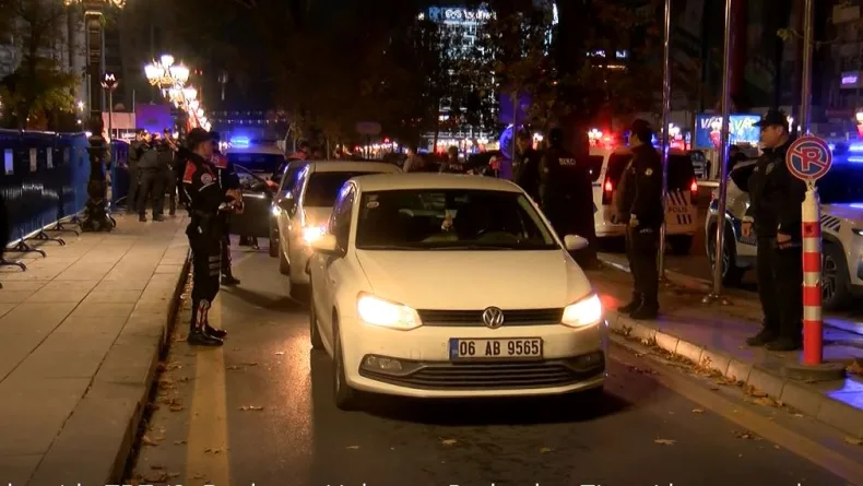 Ankara'da TDT 13. Devlet ve Hükümet Başkanları Zirvesi kapsamında asayiş ve trafik denetimi yapıldı