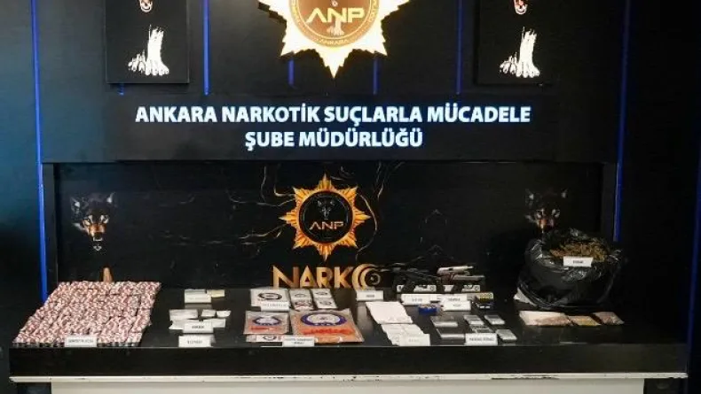 Ankara'da uyuşturucu operasyonlarında 26 tutuklama