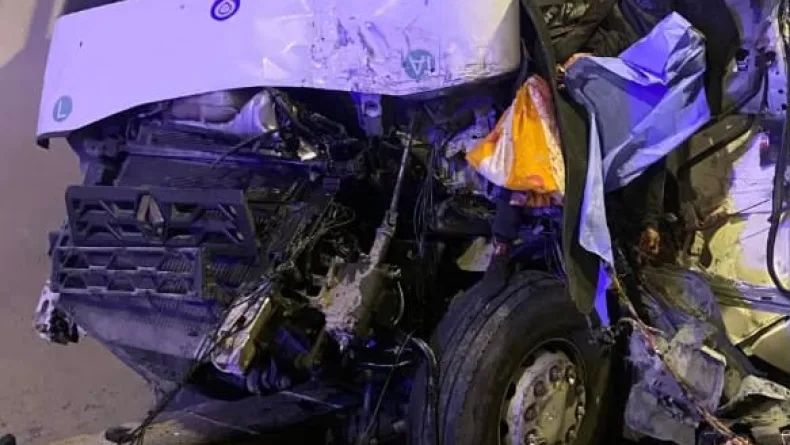Artvin'de tünelde zincirleme kaza; 1 ölü, 2 yaralı