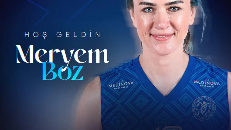 Aydın voleybolda Meryem Boz'la anlaştı