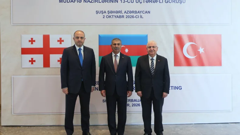 Azerbaycan-Türkiye-Gürcistan Üçlü Savunma Bakanları Toplantısı Şuşa’da düzenlendi