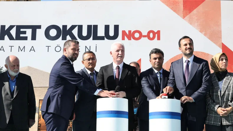 Bağcılar’da Nezaket Okulu’nun temeli atıldı