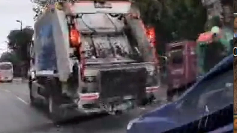 Bahçelievler'de yaya geçidinde beklemek istemedi, çöp kamyonuna çarptı