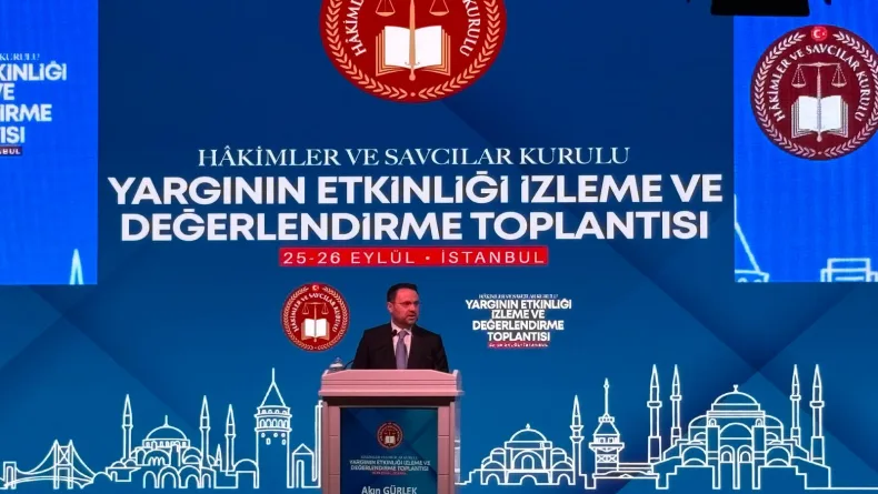 Bakan Akın Gürlek: Türkiye, adalet alanında yoğun ve çok yönlü bir gündemden geçiyor