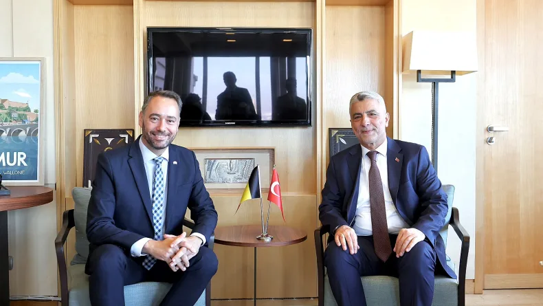 Bakan Bolat, Belçika Başbakan Yardımcısı Prevot ile görüştü