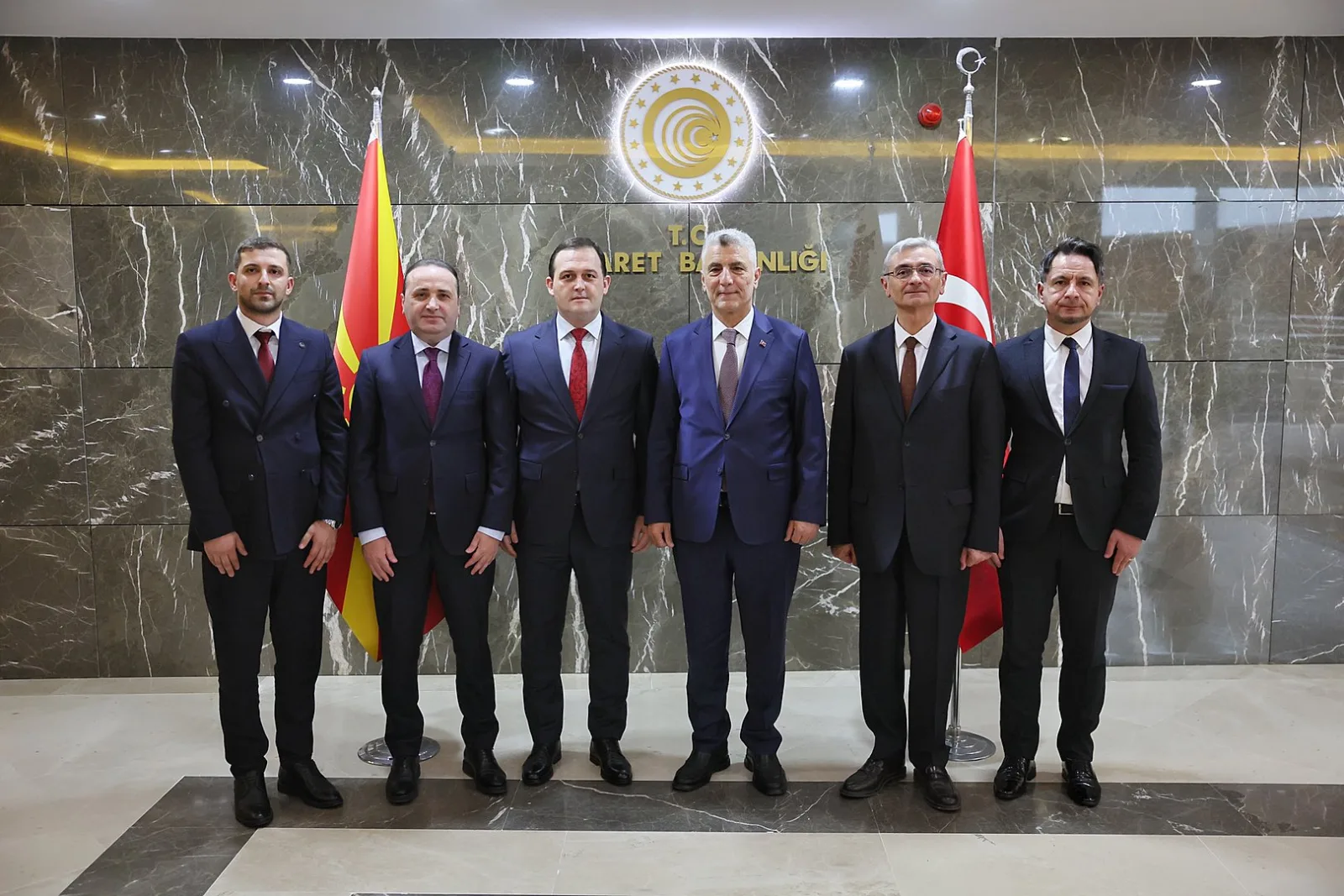 Bakan Bolat, Kuzey Makedonya Devlet Bakanı Zeynula ile görüştü