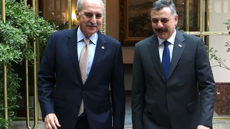 Bakan Çiftçi, TBMM Başkanı Kurtulmuş’u ziyaret etti