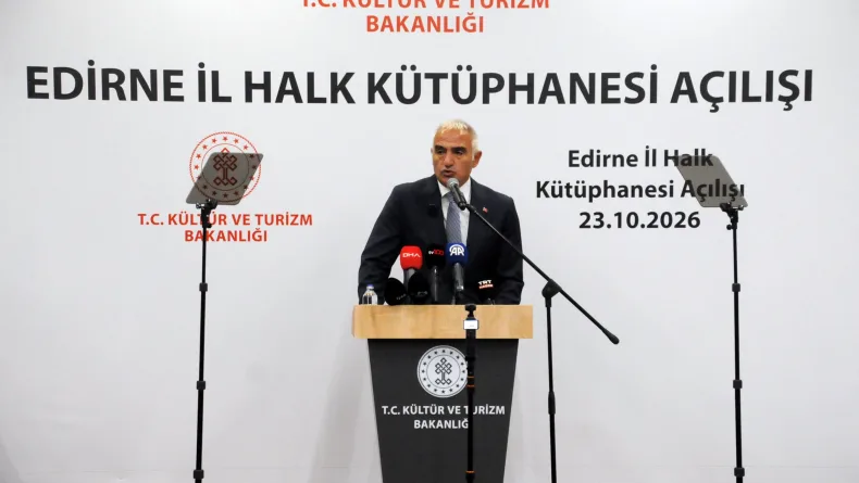 Bakan Ersoy: Kütüphaneleri çoğaltmak, toplumumuzun düşünce dünyasını zenginleştirmektir