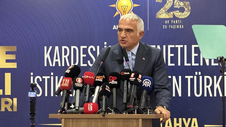Bakan Ersoy: Turizmde büyümeyi, gelişmeyi ve zirve mücadelemizi sürdüreceğiz