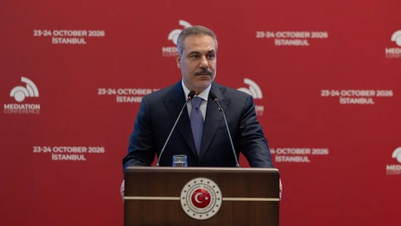 Bakan Fidan, 9'uncu İstanbul Arabuluculuk Konferansı'nda konuştu
