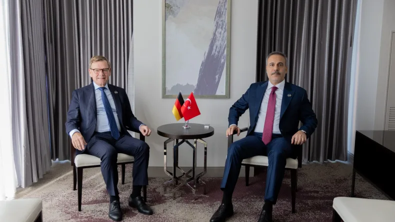 Bakan Fidan Atlanta'da Alman Mevkidaşı Wadephul ile görüştü