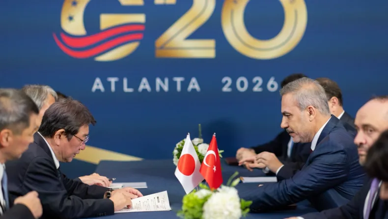 Bakan Fidan,  Atlanta'da Japon Mevkidaşı Motegi ile görüştü