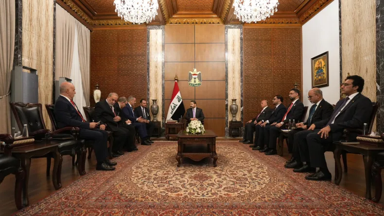 Bakan Fidan, Irak Başbakanı Zeydi tarafından kabul edildi