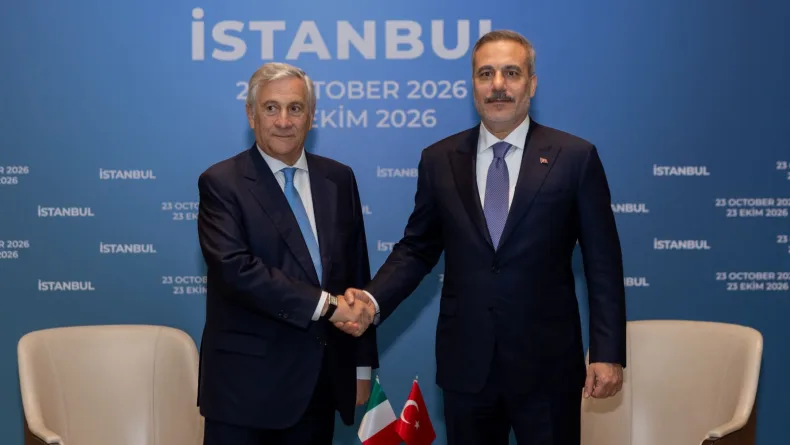 Bakan Fidan, İtalya Dışişleri Bakanı Antonio Tajani ile bir araya geldi