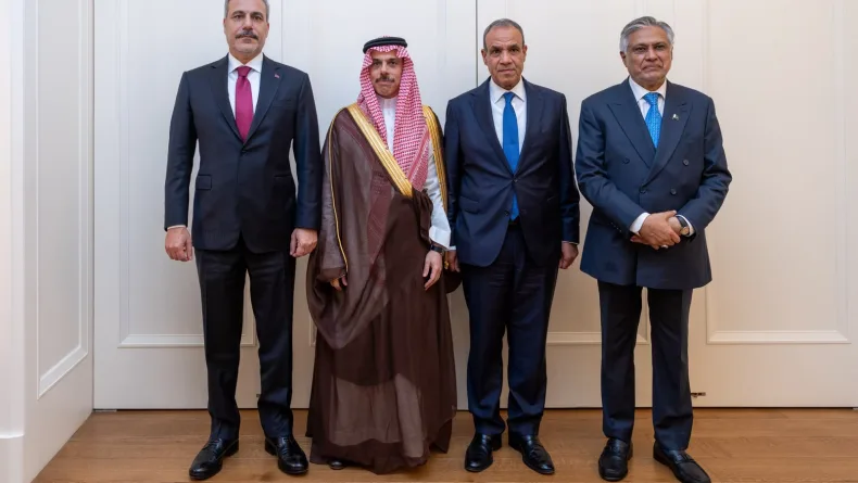 Bakan Fidan, Türkiye-Mısır-Pakistan-Suudi Arabistan Dışişleri Bakanları Toplantısı’na katıldı