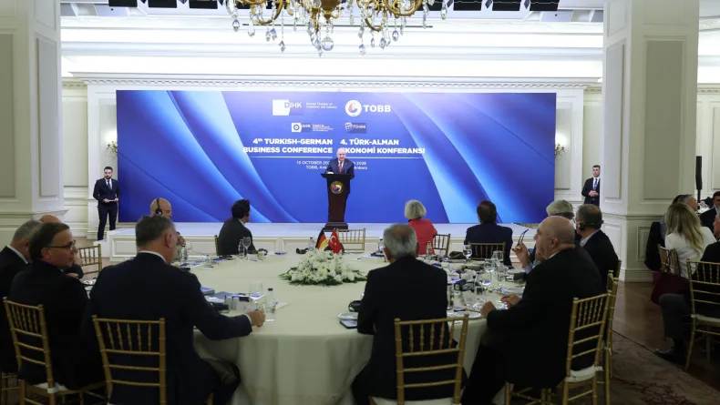 Bakan Güler, 4'üncü Türk-Alman Ekonomi Konferansı gala yemeğine katıldı