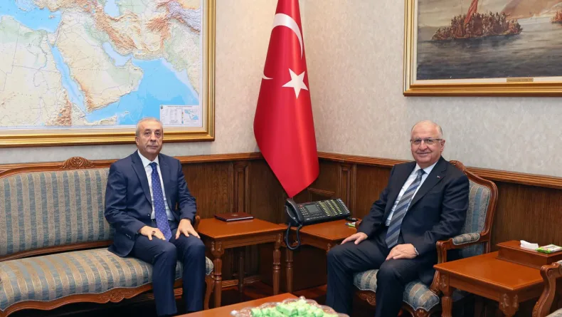 Bakan Güler, FAO Genel Direktörlüğüne aday gösterilen Mehdi Eker ile bir araya geldi