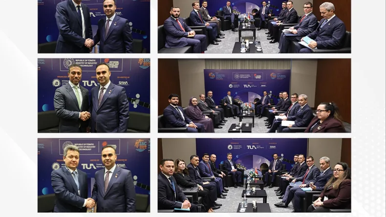 Bakan Kacır'dan, Uluslararası Uzay Kongresi diplomasisi