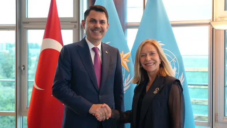 Bakan Kurum, Cenevre’de WMO Genel Sekreteri Saulo ile görüştü