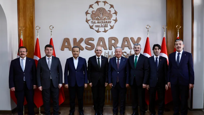 Bakan Şimşek, Aksaray’da ziyaretlerde bulundu