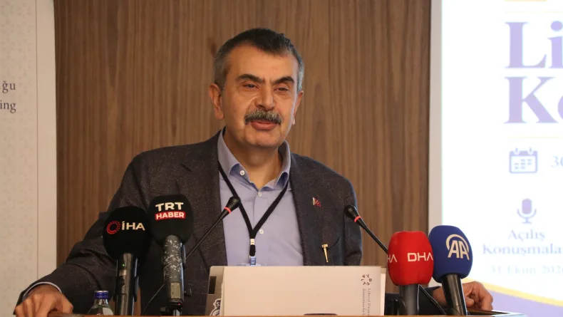 Bakan Tekin: Barışı, eğitimin odağına alacak bir dönüşümü yapmak zorundayız