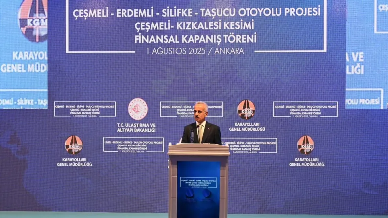 Bakan Uraloğlu: Çeşmeli-Erdemli-Silifke-Taşucu Otoyolu'nda seyahat süresini 18 dakikaya düşüreceğiz