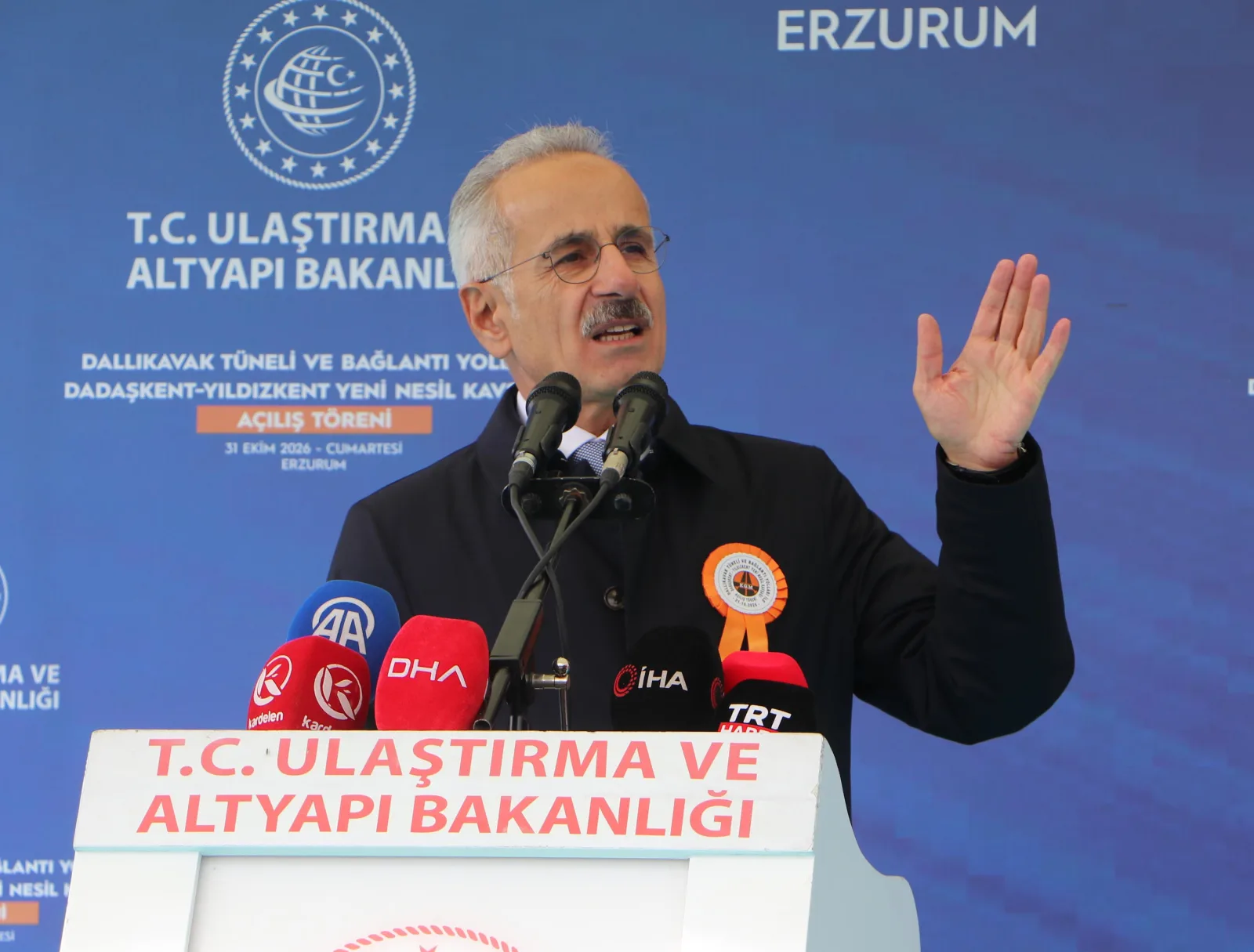 Bakan Uraloğlu: Dallıkavak Tüneli ile yıllık 103,7 milyon lira tasarruf sağlayacağız