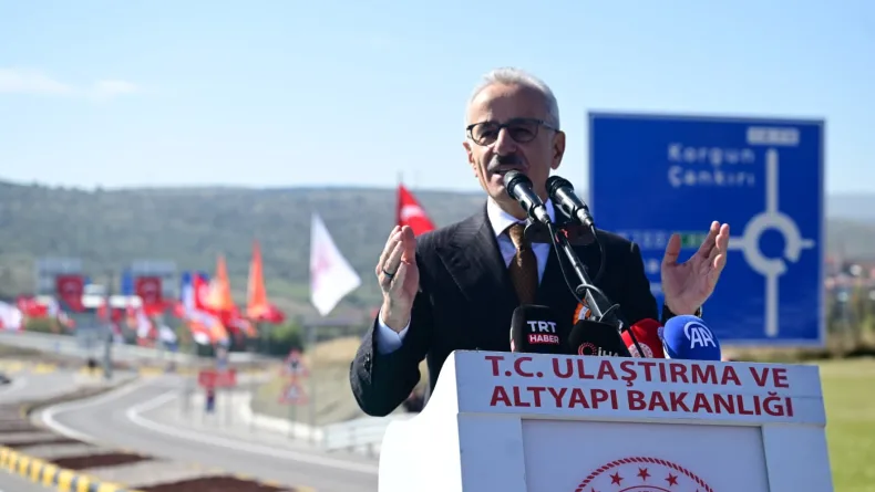 Bakan Uraloğlu: Korgun-Kurşunlu Yolu ile yıllık 560 milyon lira tasarruf sağlayacağız